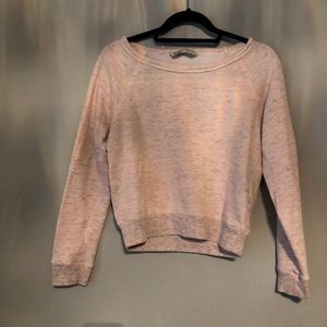 Pink / Grey long sleeve sweater shirt